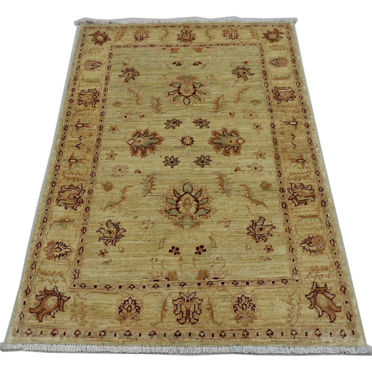 Ziegler Rug - 147 x 99 cm - olive green