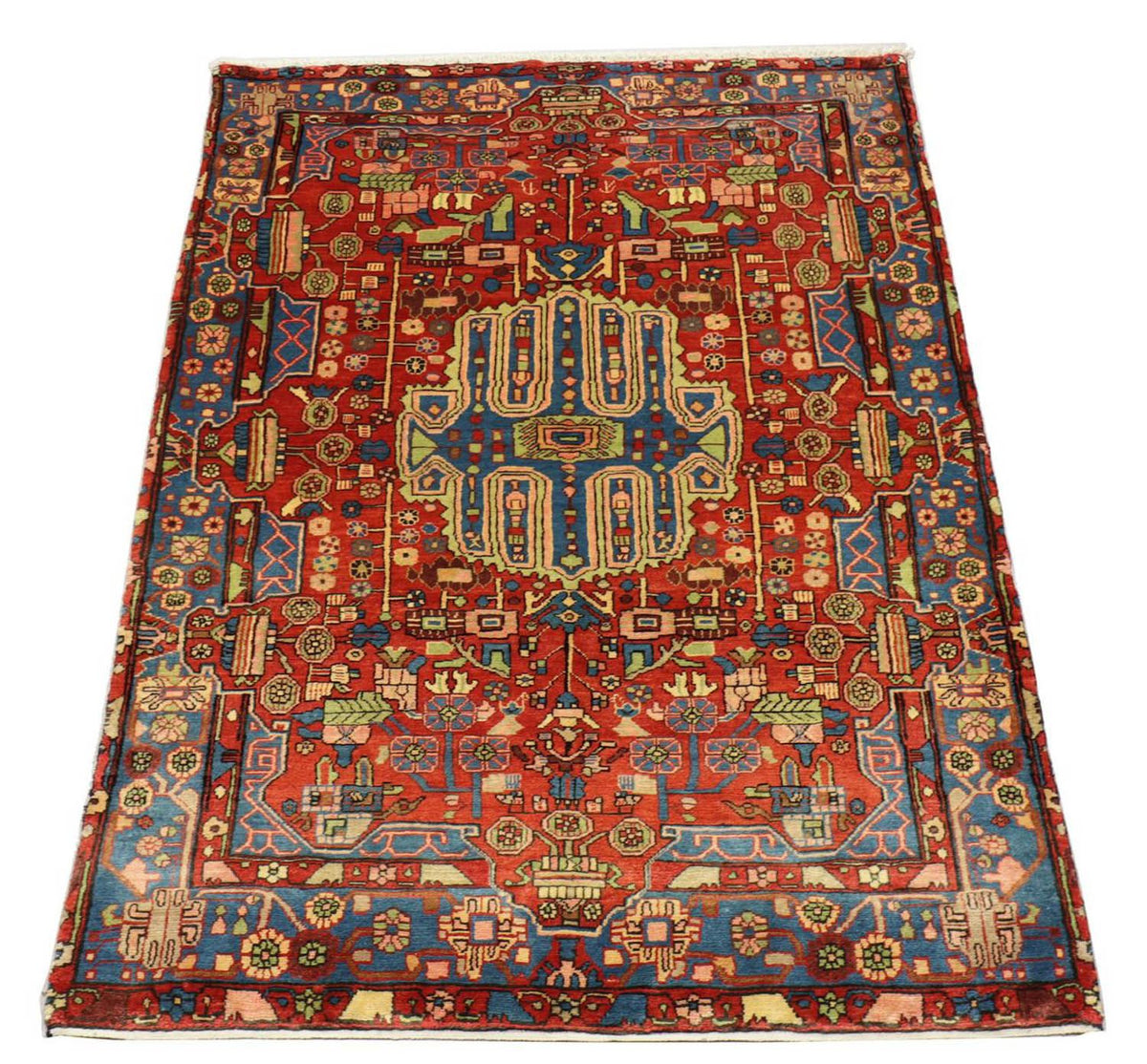 Perser Rug - Nomadic - 215 x 154 cm - red