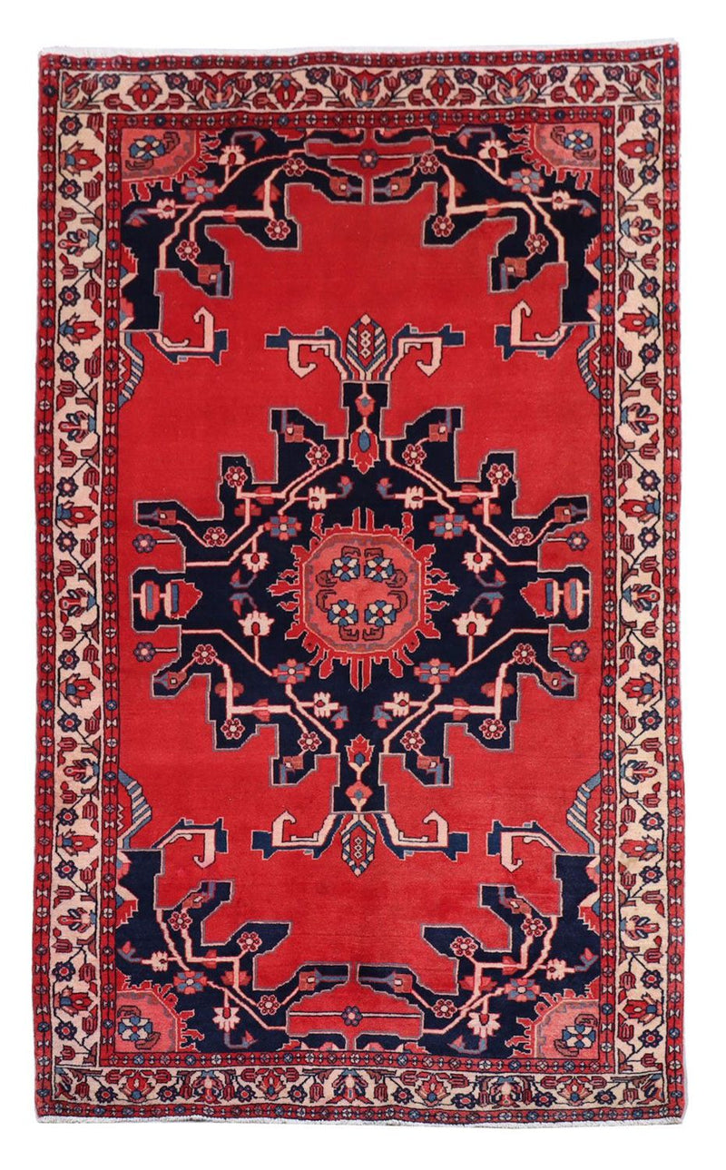 Perser Rug - Nomadic - 215 x 125 cm - red