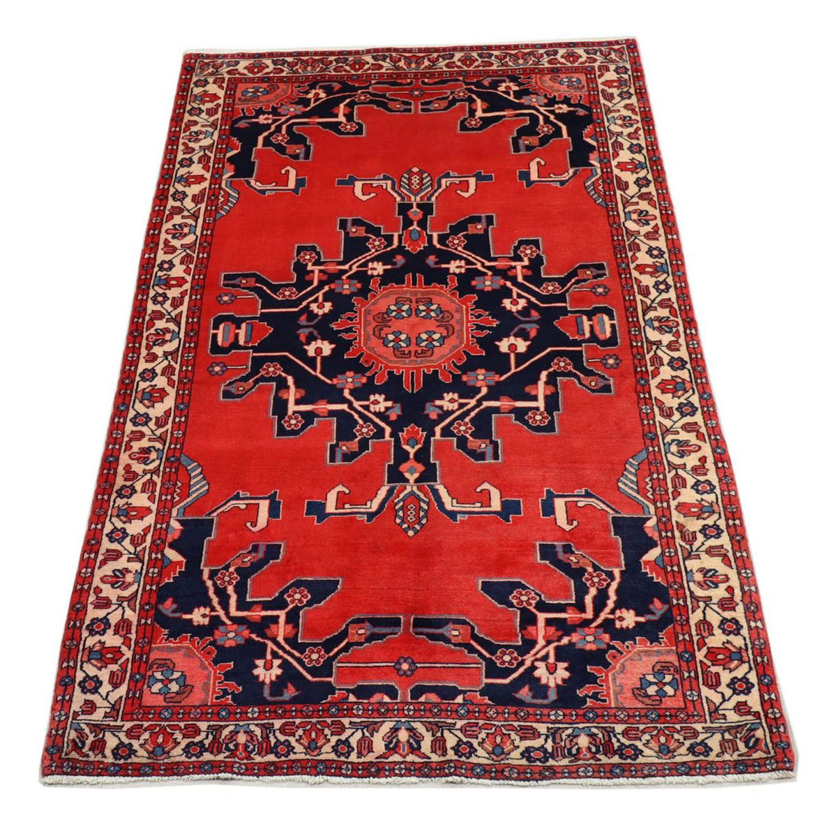 Perser Rug - Nomadic - 215 x 125 cm - red