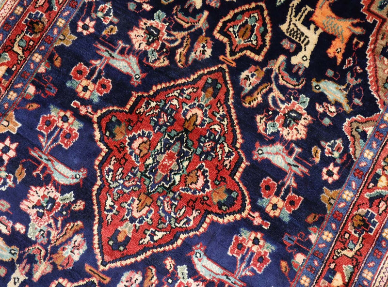 Runner Perser Rug - Nomadic - 237 x 127 cm - dark blue