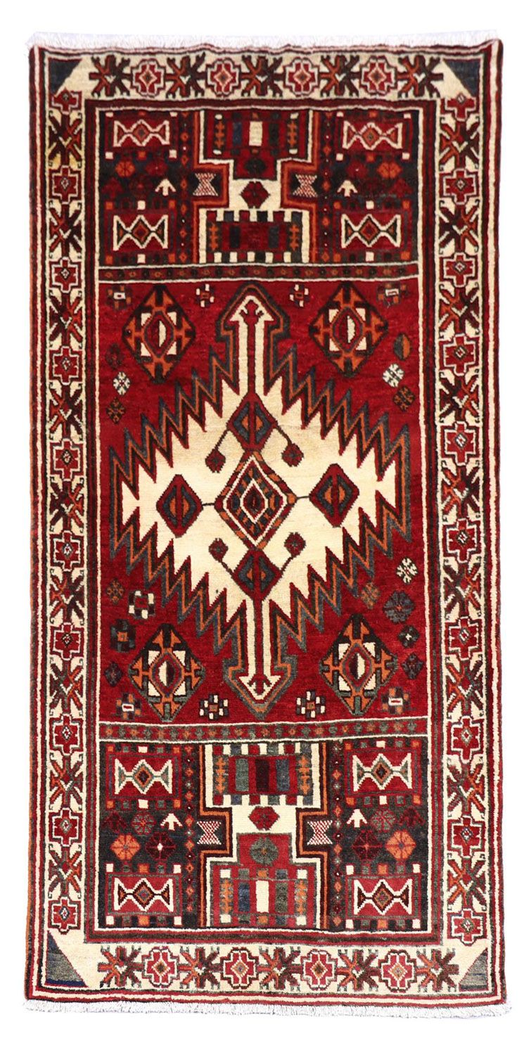 Runner Perser Rug - Nomadic - 245 x 135 cm - red