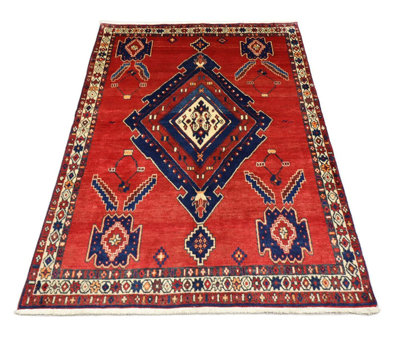 Perser Rug - Nomadic - 212 x 154 cm - red