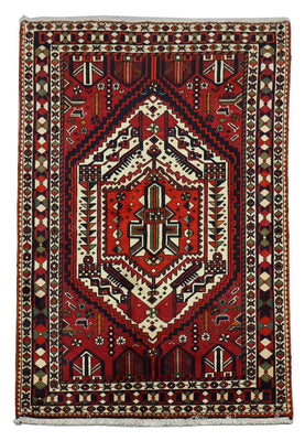 Perser Rug - Nomadic - 210 x 149 cm - red