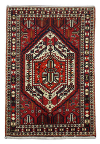 Perser Rug - Nomadic - 210 x 149 cm - red