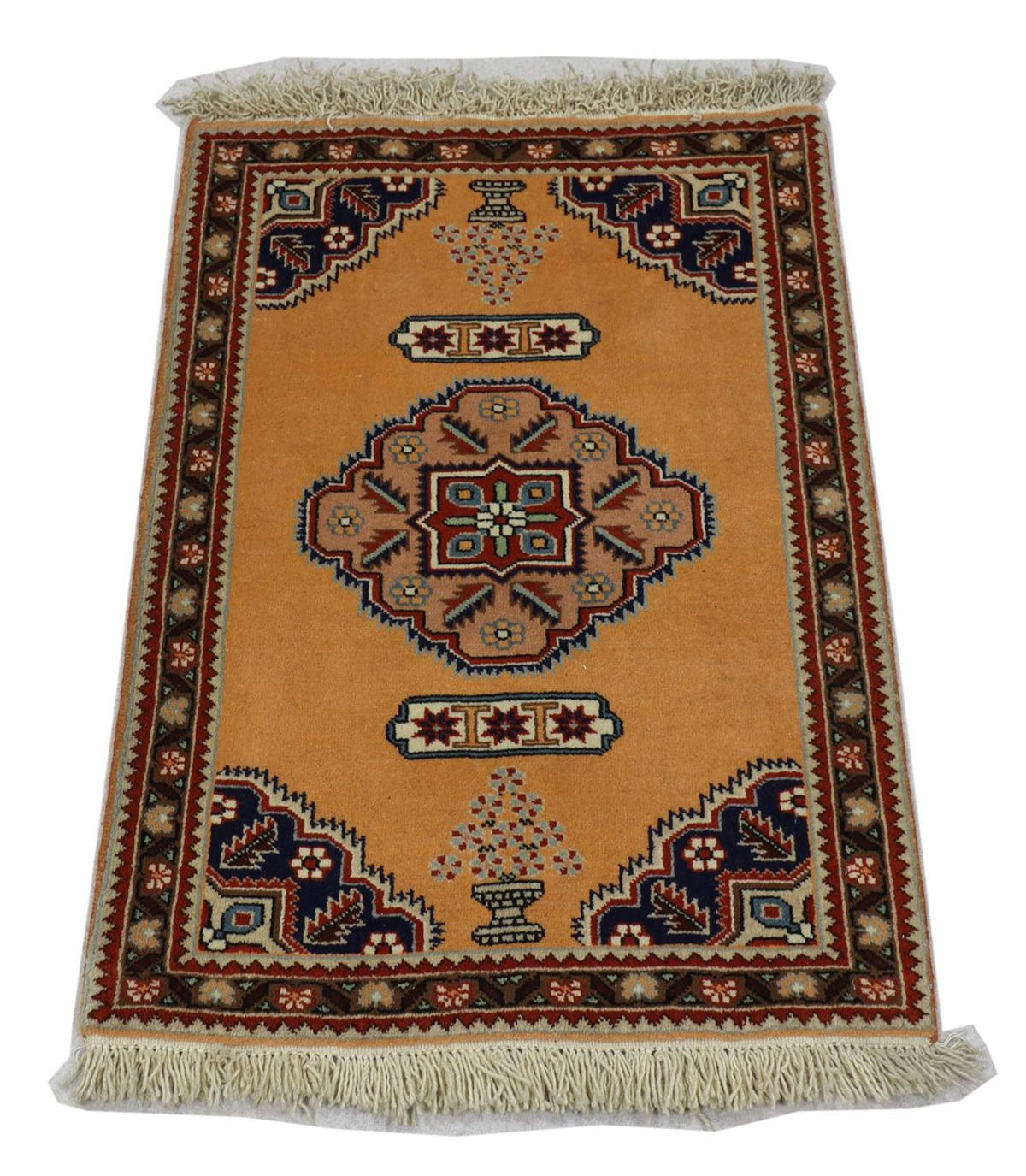 Perser Rug - Nomadic - 99 x 71 cm - gold