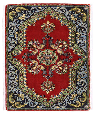 Perser Rug - Keshan - 97 x 73 cm - red