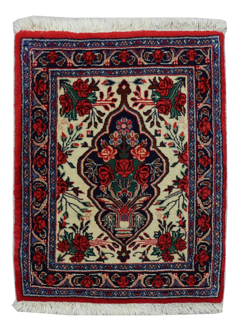 Perser Rug - Bidjar - 67 x 55 cm - red