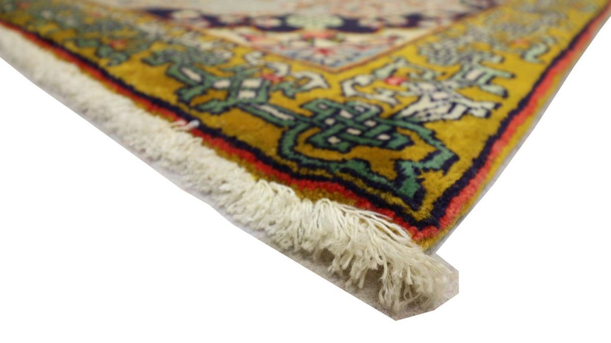 Perser Rug - Ghom square  - 91 x 78 cm - silver