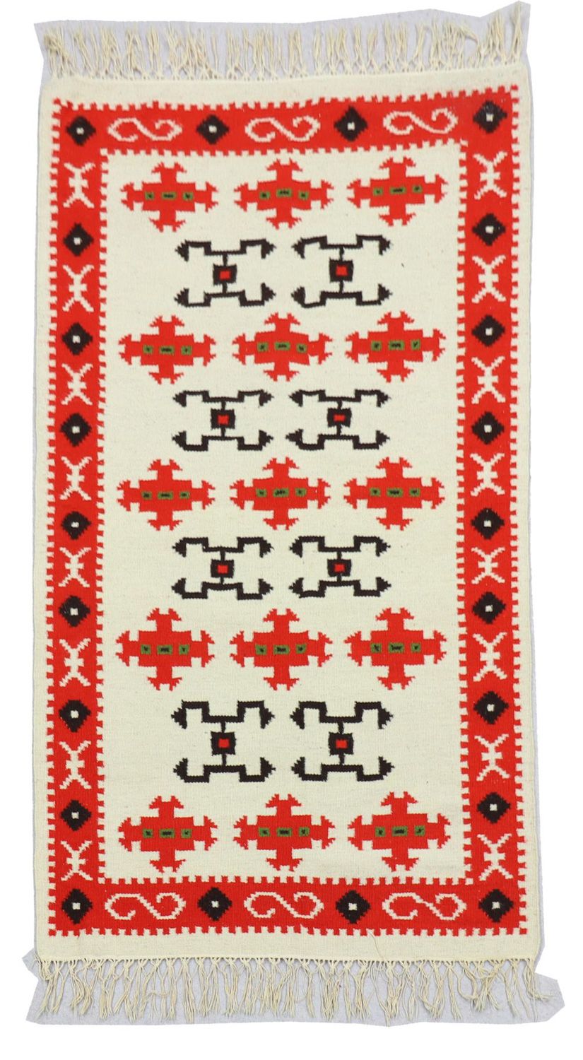 Kelim Rug - Trendy - 160 x 100 cm - beige