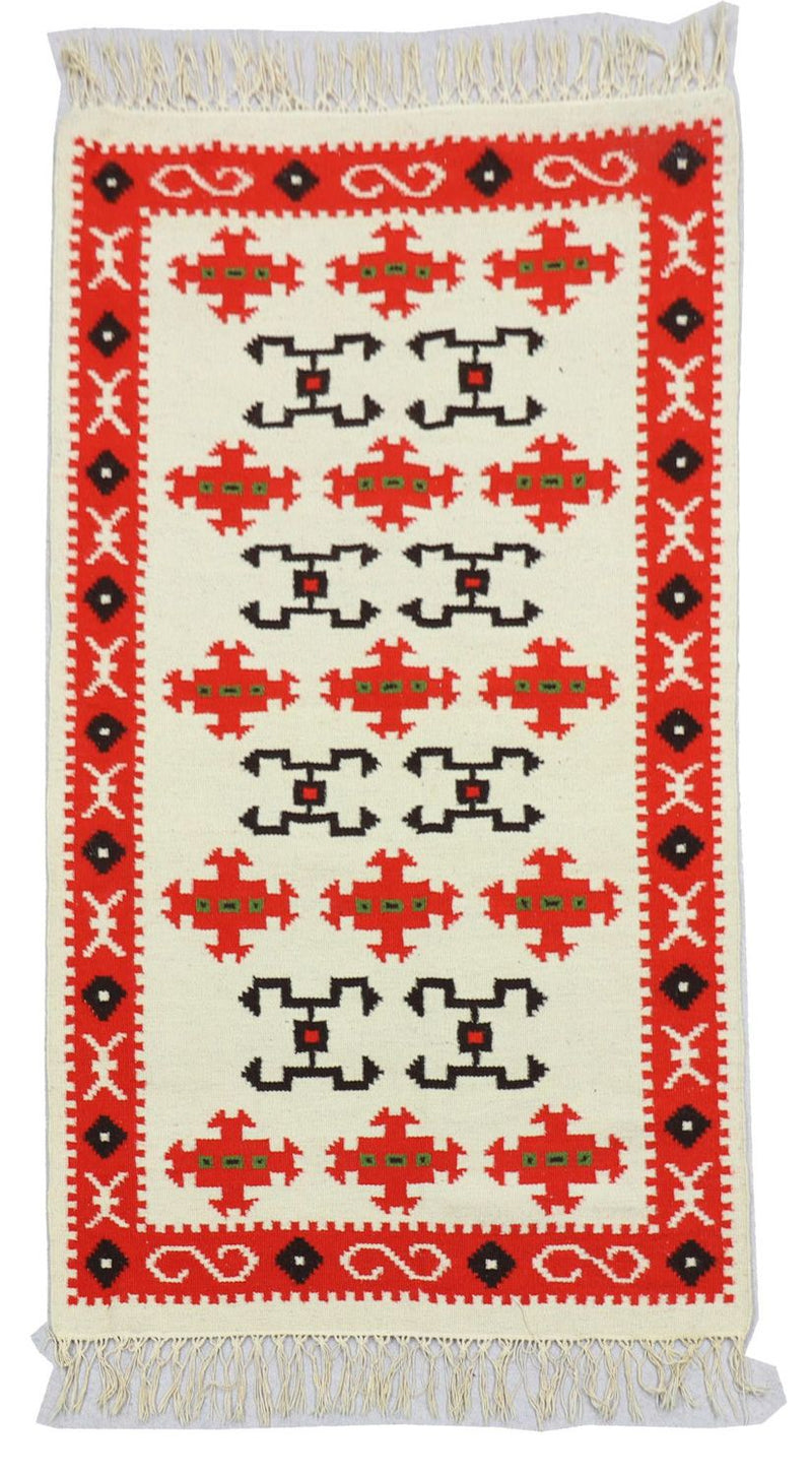 Kelim Rug - Trendy - 160 x 100 cm - beige