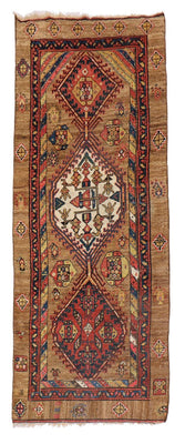 Perser Rug - Nomadic - 190 x 107 cm - brown
