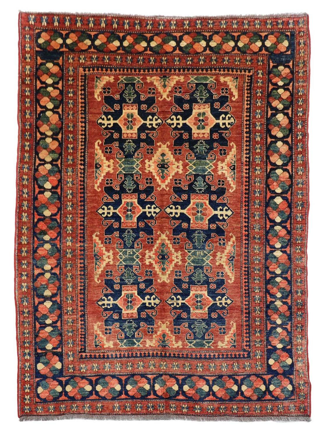 Ziegler Rug - 223 x 190 cm - red