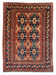 Ziegler Teppich 223 x 190 cm - rot