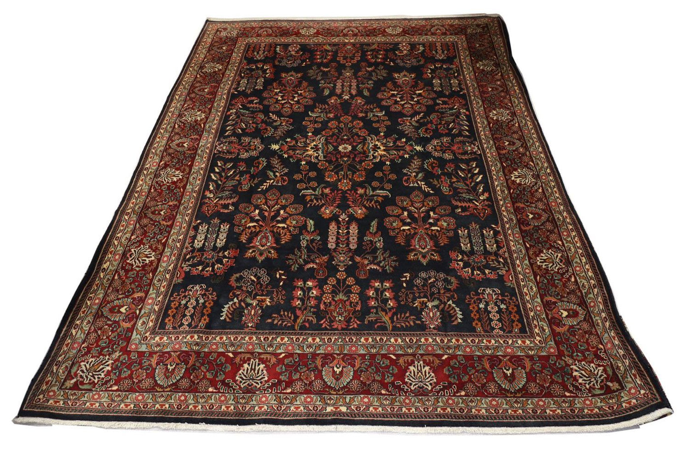 Perserteppich - Classic 343 x 253 cm - dunkelblau