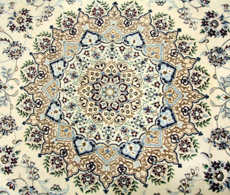 Perser Rug - Nain round  - 250 x 250 cm - natural white