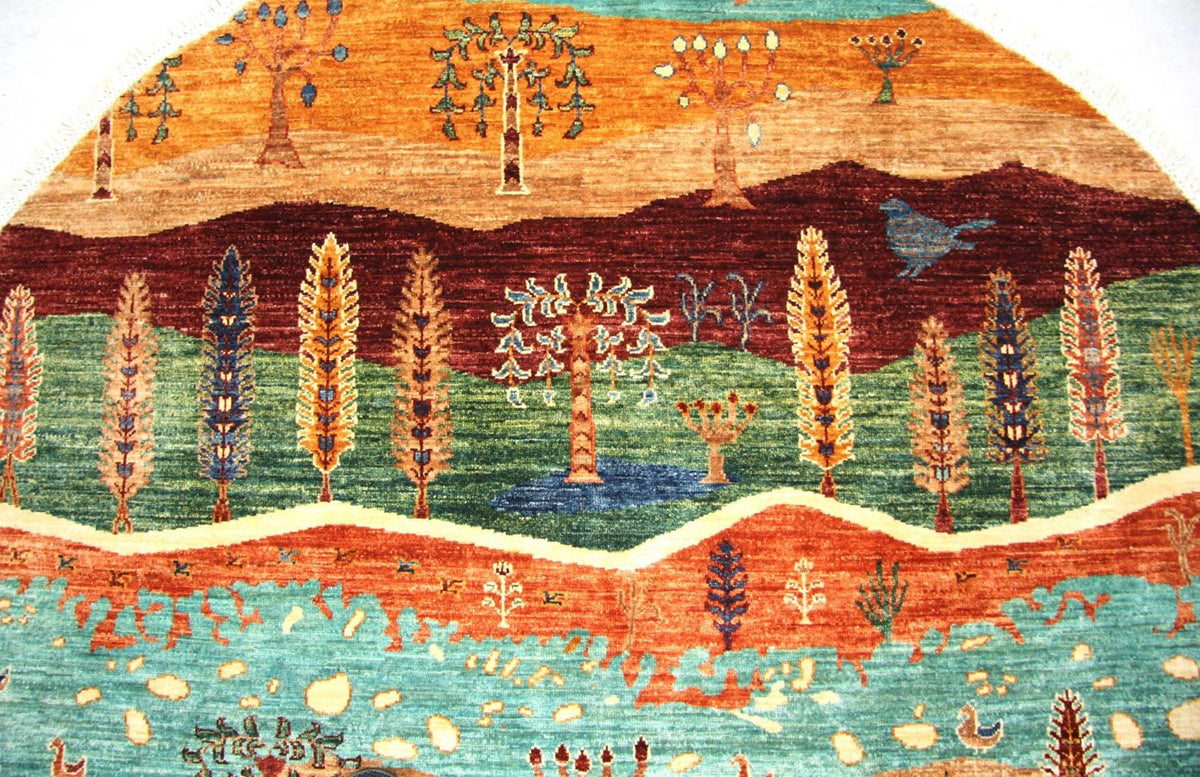 Ziegler Rug round  - 172 x 170 cm - multicolored