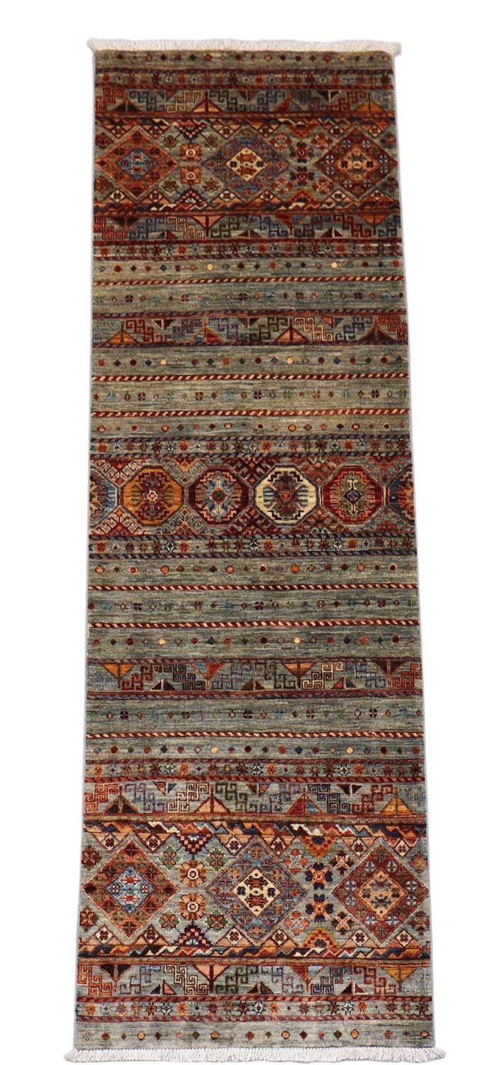 Runner Ziegler Rug - 256 x 85 cm - olive green
