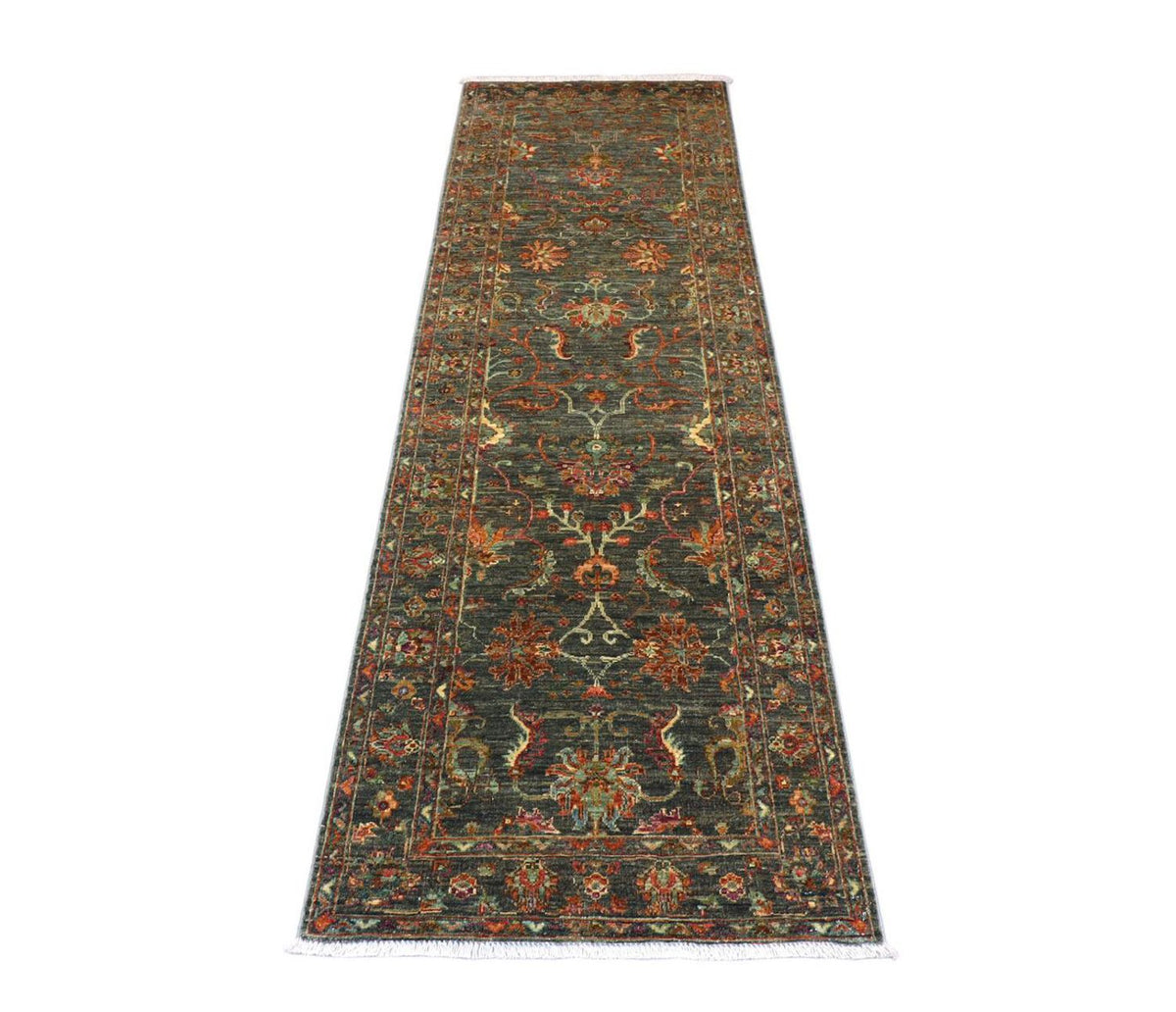 Runner Ziegler Rug - 262 x 81 cm - olive green