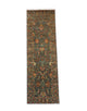 Ziegler Teppich 262 x 81 cm - olivgrün
