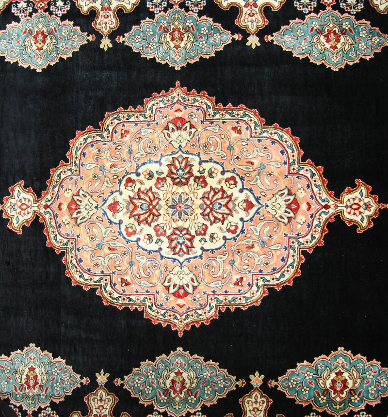 Silk Rug - Hereke silk - Premium - 270 x 180 cm - blue