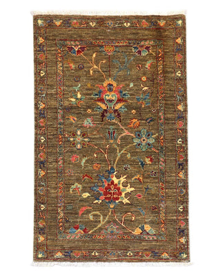 Ziegler Rug - 124 x 83 cm - olive green