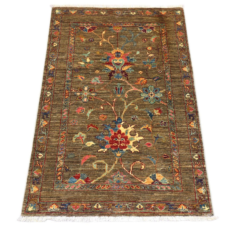 Ziegler Rug - 124 x 83 cm - olive green