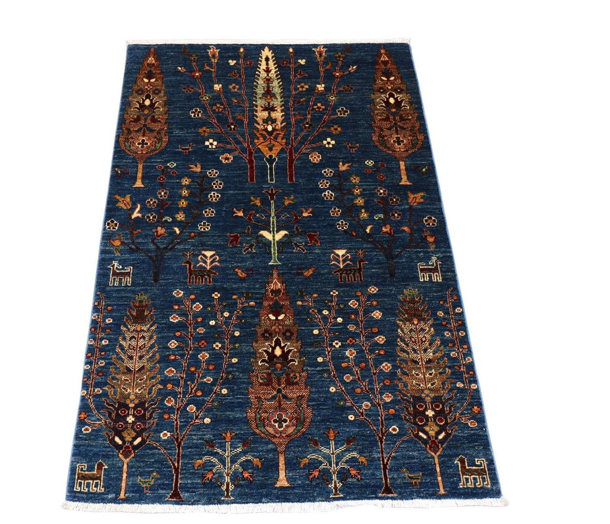 Ziegler Rug - 150 x 101 cm - dark blue