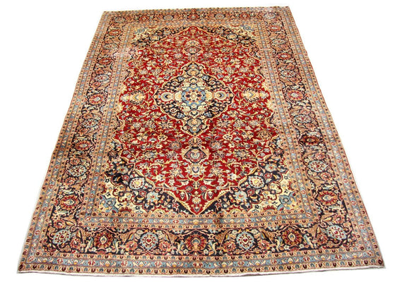 Perser Rug - Keshan - 354 x 258 cm - red