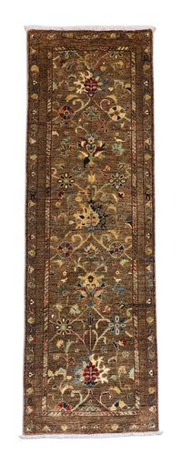 Runner Ziegler Rug - 242 x 79 cm - olive green
