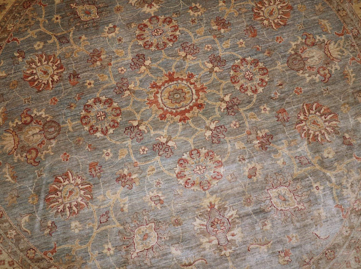 Ziegler Rug round  - 307 x 305 cm - brown