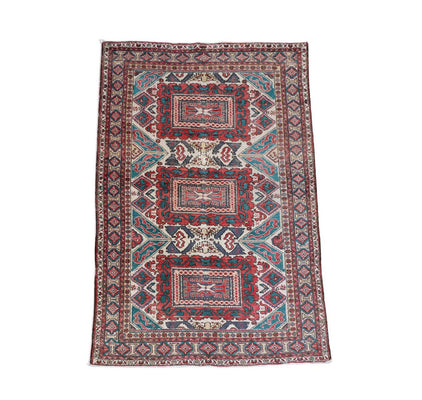 Afghan Rug - Bukhara - 206 x 136 cm - beige