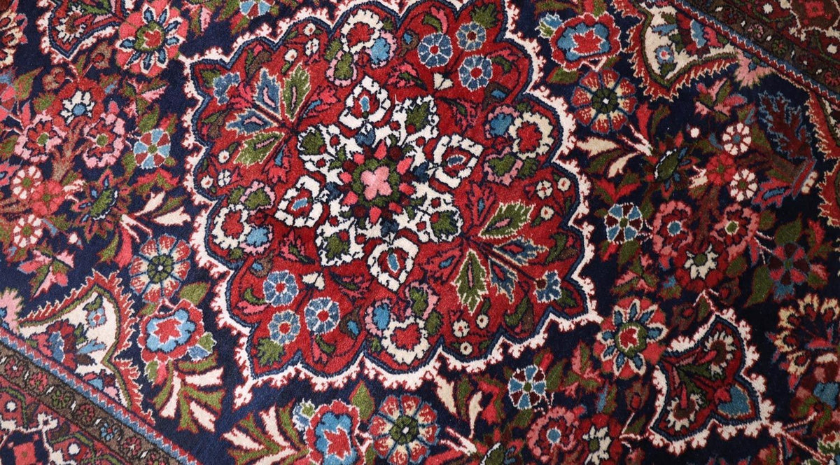 Perser Rug - Nomadic - 205 x 142 cm - dark blue