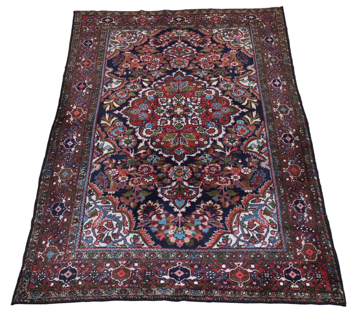Perser Rug - Nomadic - 205 x 142 cm - dark blue