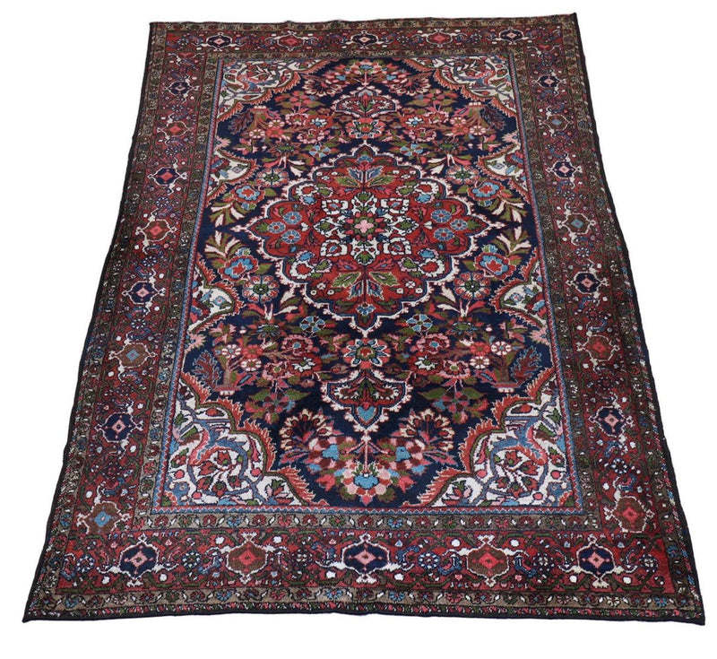 Perser Rug - Nomadic - 205 x 142 cm - dark blue
