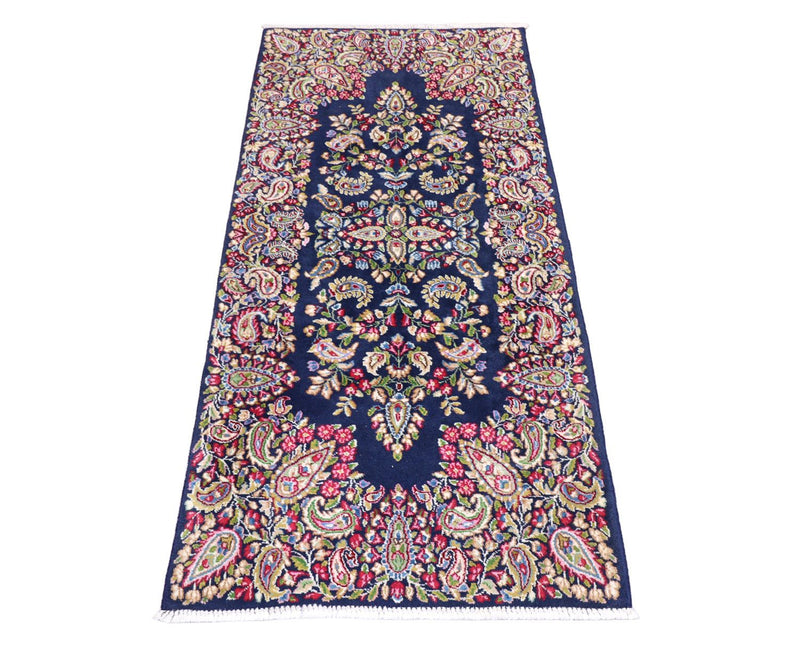 Runner Perser Rug - Classic - 186 x 89 cm - dark blue