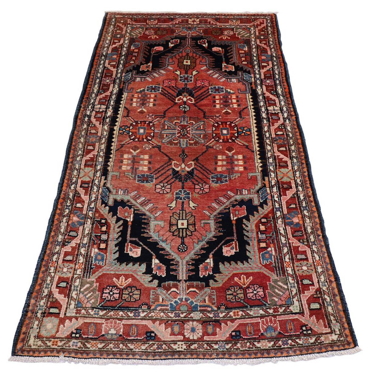 Perser Rug - Nomadic - 206 x 116 cm - dark blue