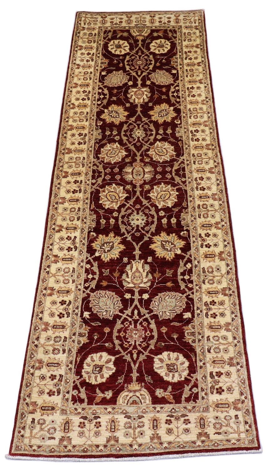 Runner Ziegler Rug - 280 x 91 cm - dark red