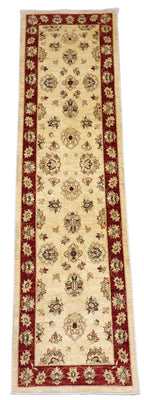 Runner Ziegler Rug - 310 x 81 cm - dark red