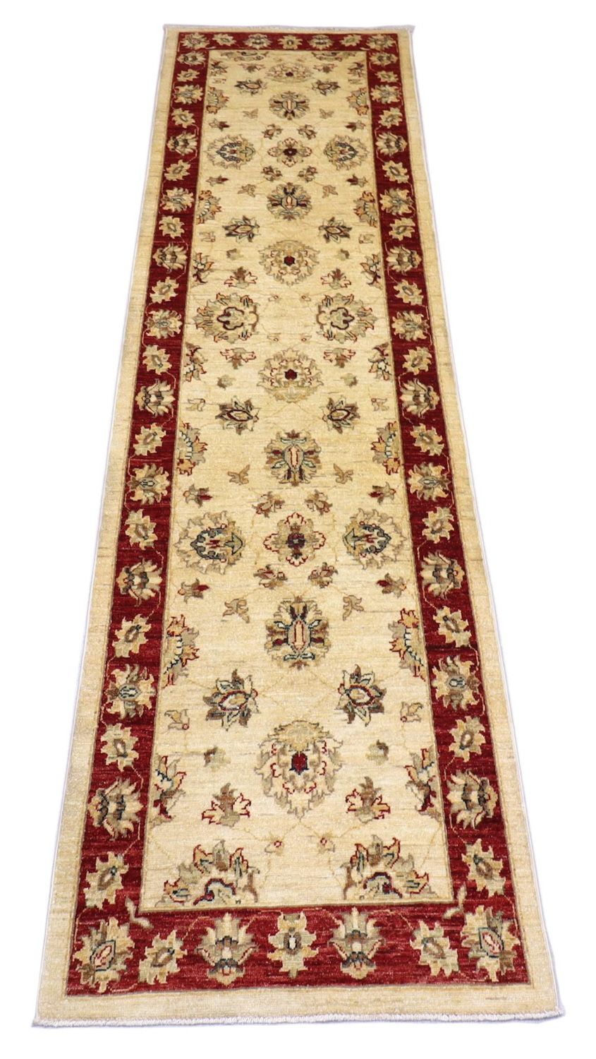 Runner Ziegler Rug - 310 x 81 cm - dark red