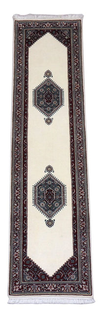 Runner Perser Rug - Bidjar - 296 x 78 cm - light beige