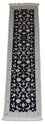 Runner Perser Rug - Nain - 300 x 84 cm - dark blue