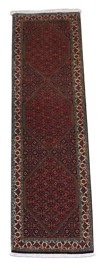 Runner Perser Rug - Bidjar - 300 x 85 cm - red