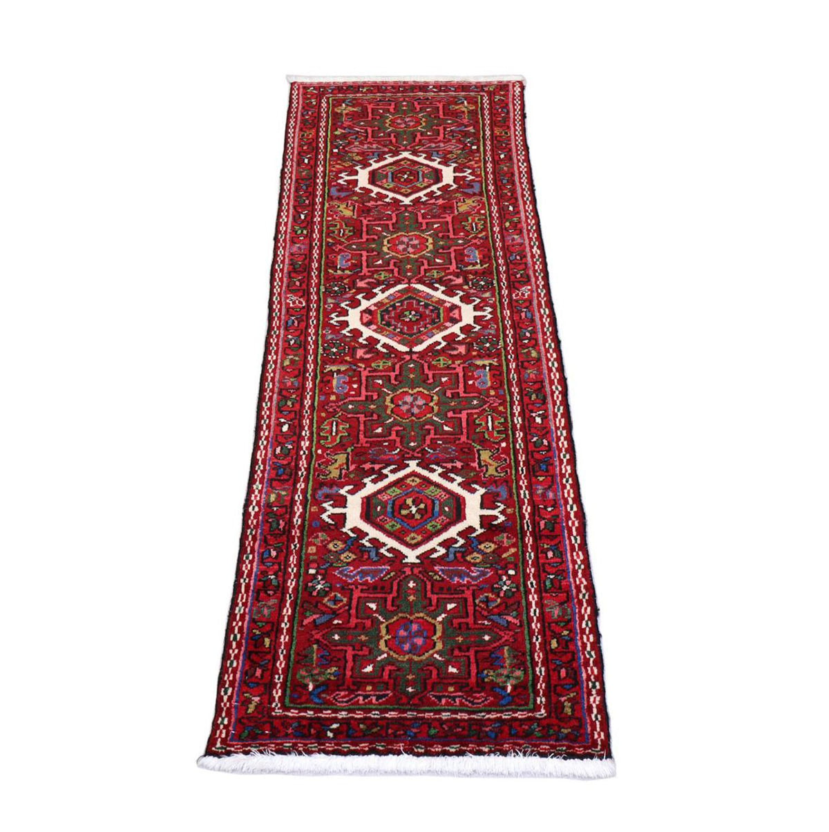 Runner Perser Rug - Nomadic - 196 x 66 cm - red