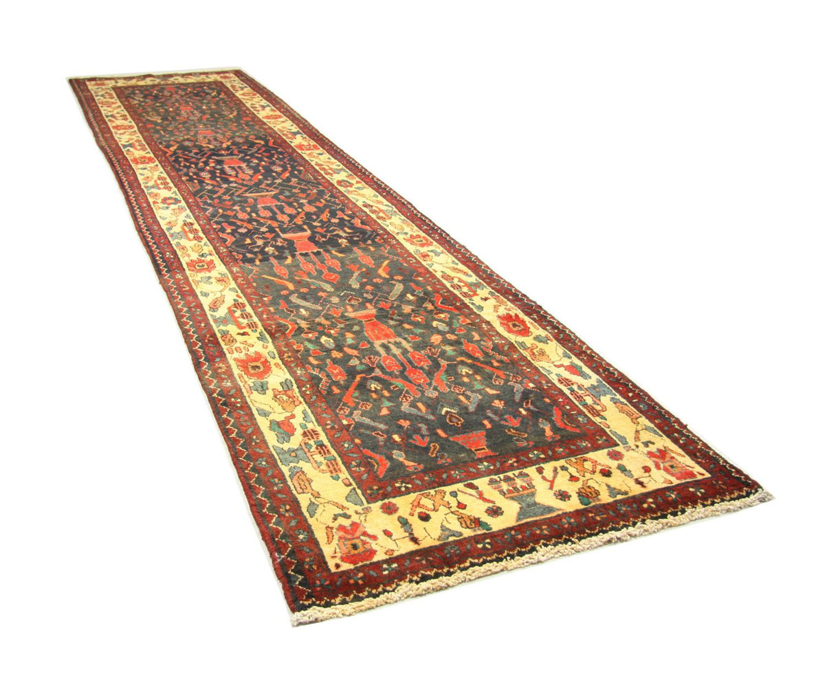 Runner Perser Rug - Nomadic - 410 x 104 cm - blue