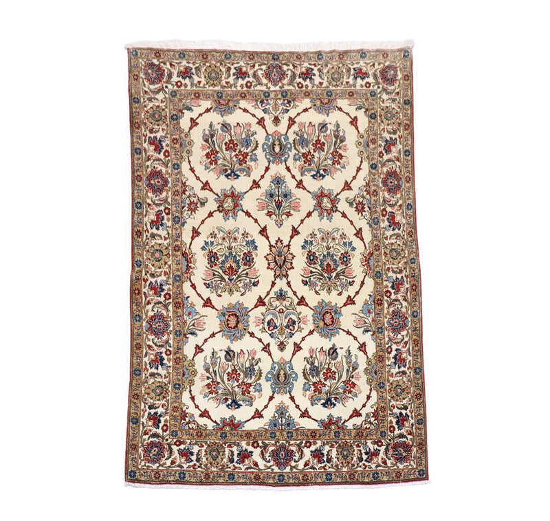Perser Rug - Ghom - 204 x 135 cm - beige