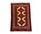 Afghan Rug - 127 x 89 cm - dark red
