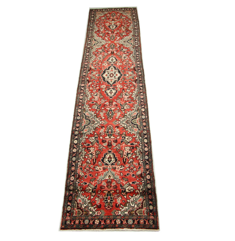 Runner Perser Rug - Nomadic - 384 x 83 cm - red