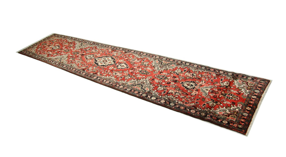 Runner Perser Rug - Nomadic - 384 x 83 cm - red