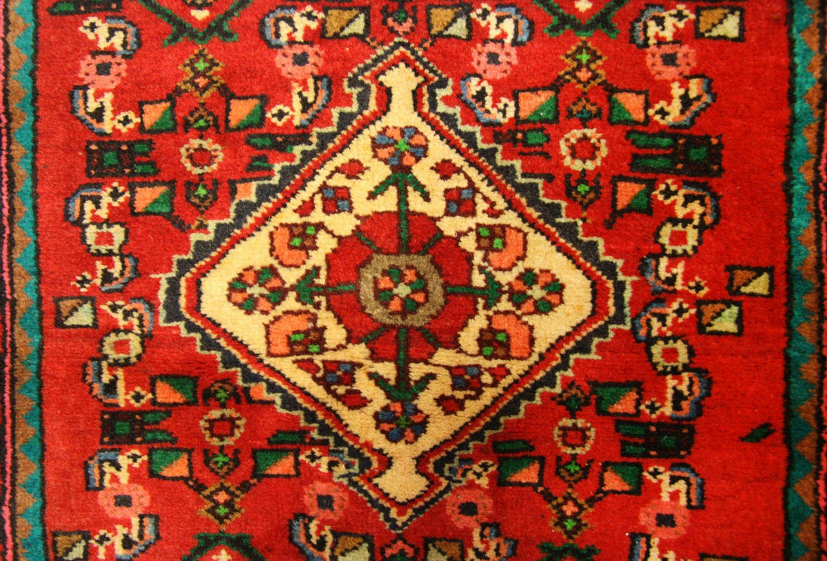 Runner Perser Rug - Nomadic - 367 x 80 cm - red